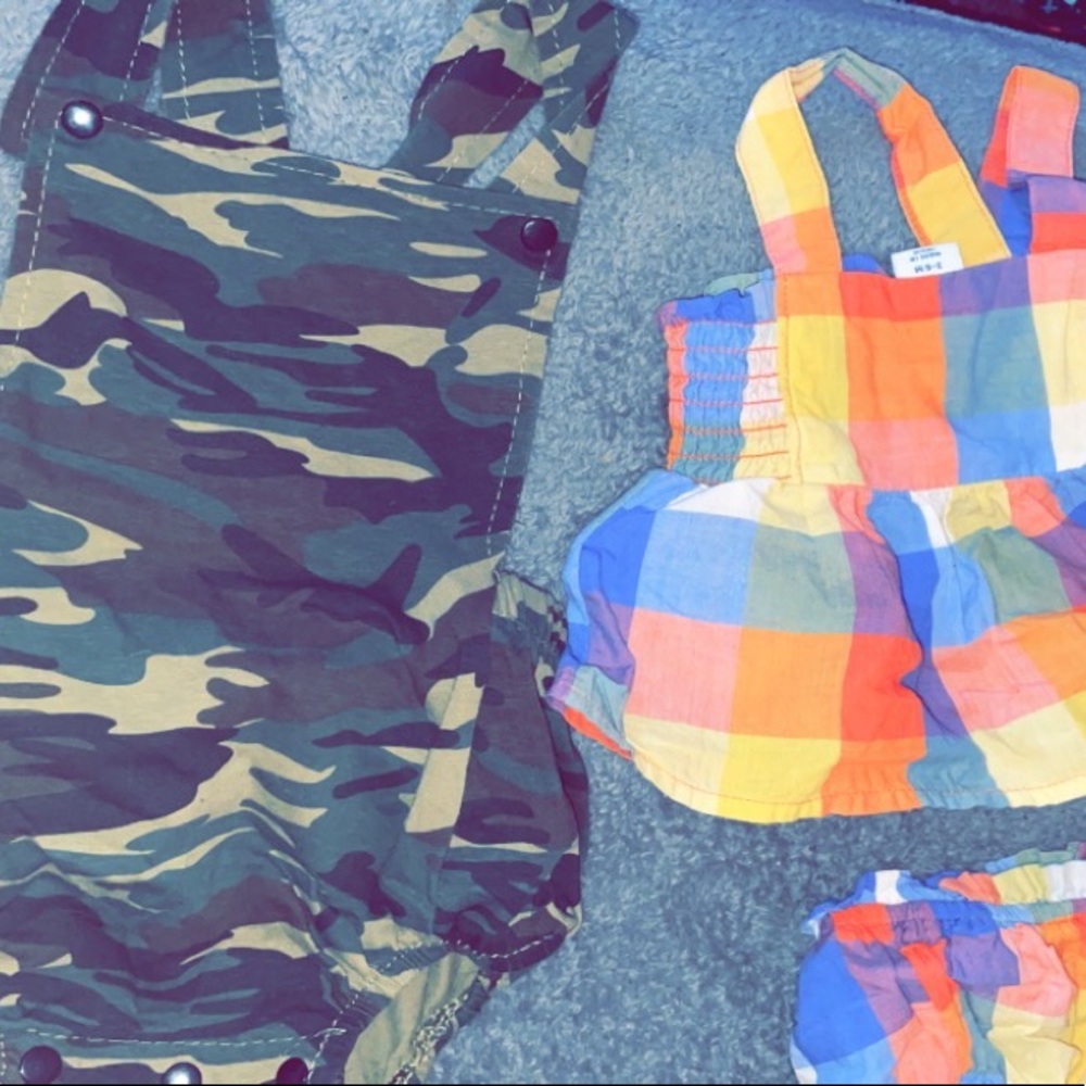 Baby 2pc and Romper..